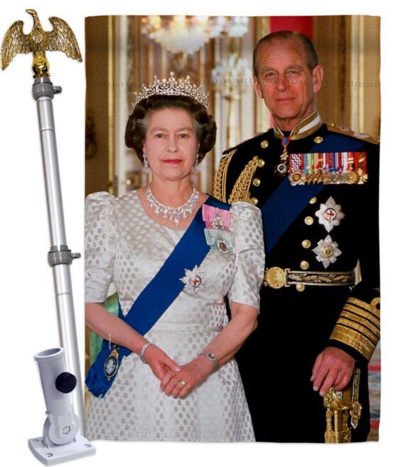 British Remarkable Couple - Expression Inspirational Vertical Impressions Decorative Flags HG180320 Made In USA - Image 20