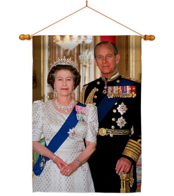 British Remarkable Couple - Expression Inspirational Vertical Impressions Decorative Flags HG180320 Made In USA - Image 21