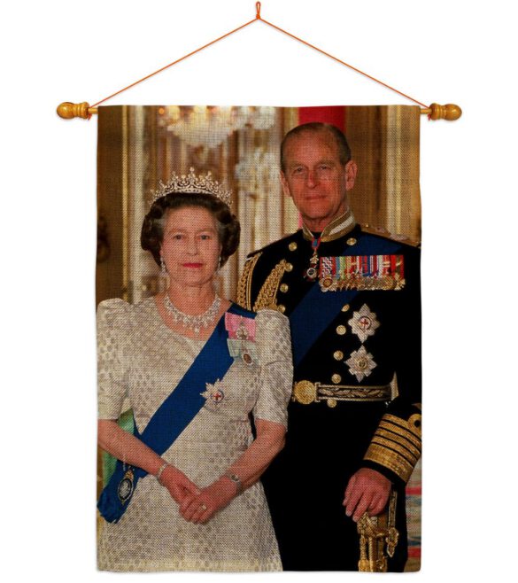 British Remarkable Couple - Expression Inspirational Vertical Impressions Decorative Flags HG180320 Made In USA - Image 42