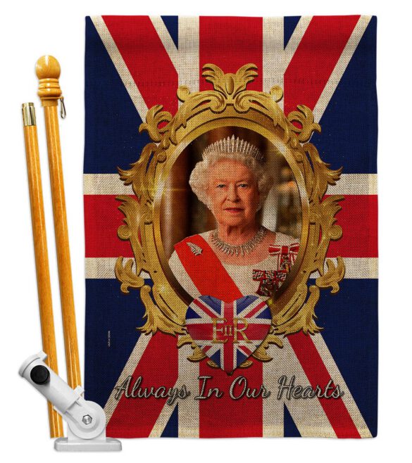 Always In our Heart - Expression Inspirational Vertical Impressions Decorative Flags HG180323 Made In USA - Image 27