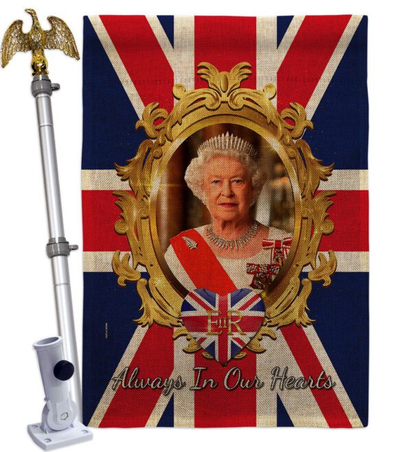 Always In our Heart - Expression Inspirational Vertical Impressions Decorative Flags HG180323 Made In USA - Image 42