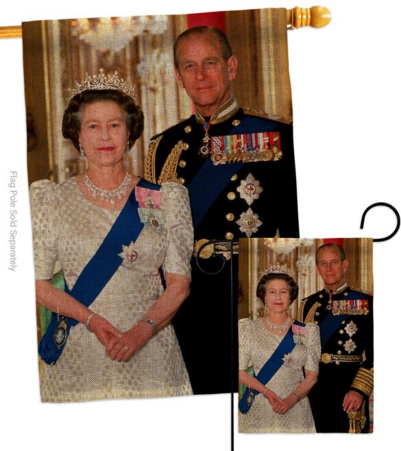 British Remarkable Couple - Expression Inspirational Vertical Impressions Decorative Flags HG180320 Made In USA - Image 24
