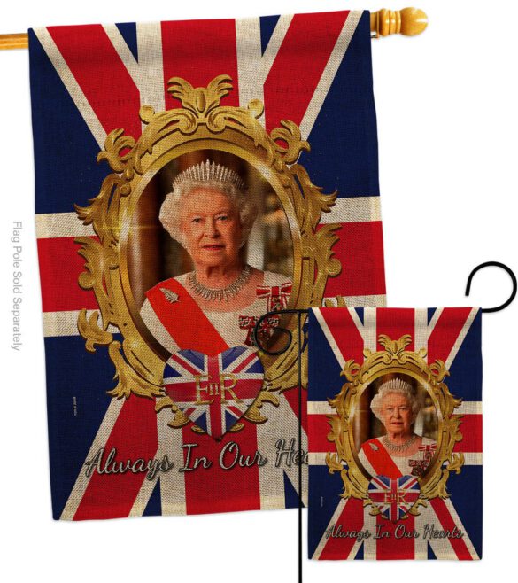 Always In our Heart - Expression Inspirational Vertical Impressions Decorative Flags HG180323 Made In USA - Image 25