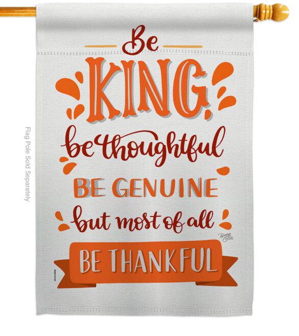 Be Thanksful - Thanksgiving Fall Vertical Impressions Decorative Flags HG113089 Made In USA - Image 14