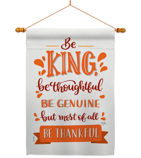 Be Thanksful - Thanksgiving Fall Vertical Impressions Decorative Flags HG113089 Made In USA - Image 6