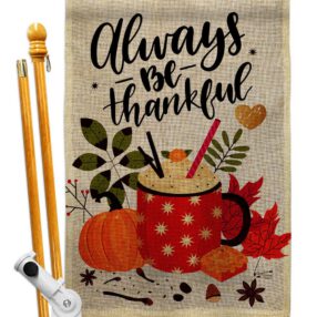 House Flag Thanksgiving HS137591 B