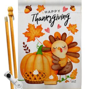 House Flag Thanksgiving HS137629