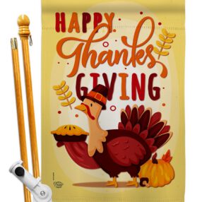 House Flag Thanksgiving HS192228