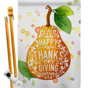 House Flag Thanksgiving HS192253