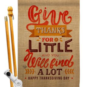 House Flag Thanksgiving HS192254