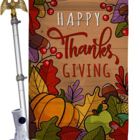 House Flag Thanksgiving HS192294 02