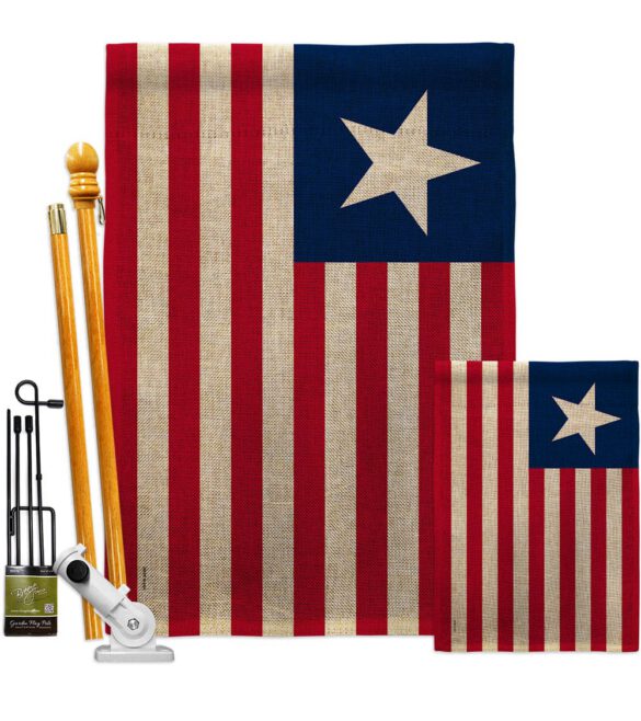 Flag of Texas (1835–1839) - Historic Americana Impressions Decorative Flags HG141095 Made In USA - Image 24