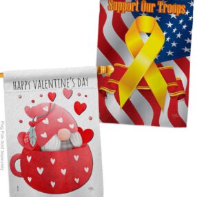 House Flag Valentine HP120045AF