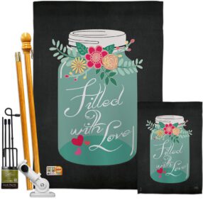 House Flag Valentines FK101051
