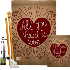 House Flag Valentines FK101052