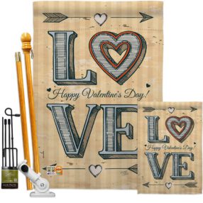 House Flag Valentines FK101061
