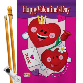 House Flag Valentines HS101040
