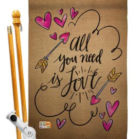 House Flag Valentines HS137051