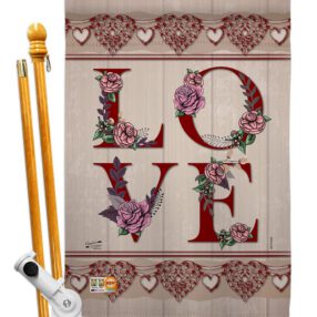 House Flag Valentines HS137144