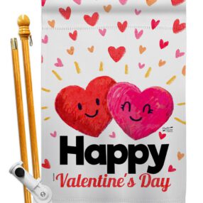 House Flag Valentines HS137348