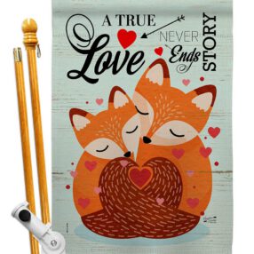 House Flag Valentines HS137390