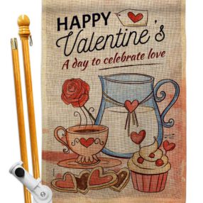 House Flag Valentines HS137395 B