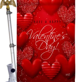 House Flag Valentines HS137398 02