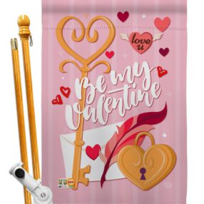 House Flag Valentines HS192054