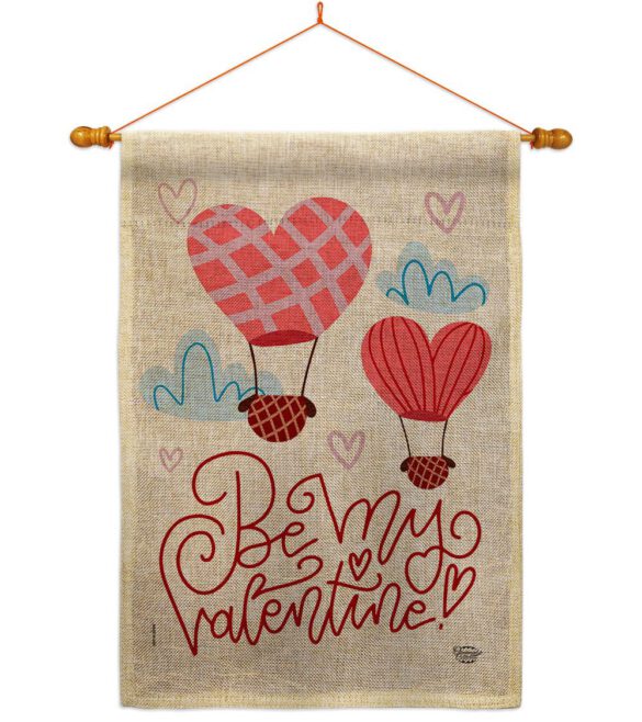Be My Valentine - Valentines Spring Vertical Impressions Decorative Flags HG192415 Made In USA - Image 21
