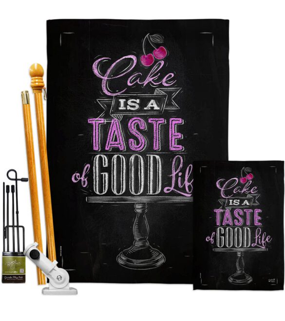 Cake Taste Good - Vegetable Food Vertical Impressions Decorative Flags HG137270 Made In USA - Image 6