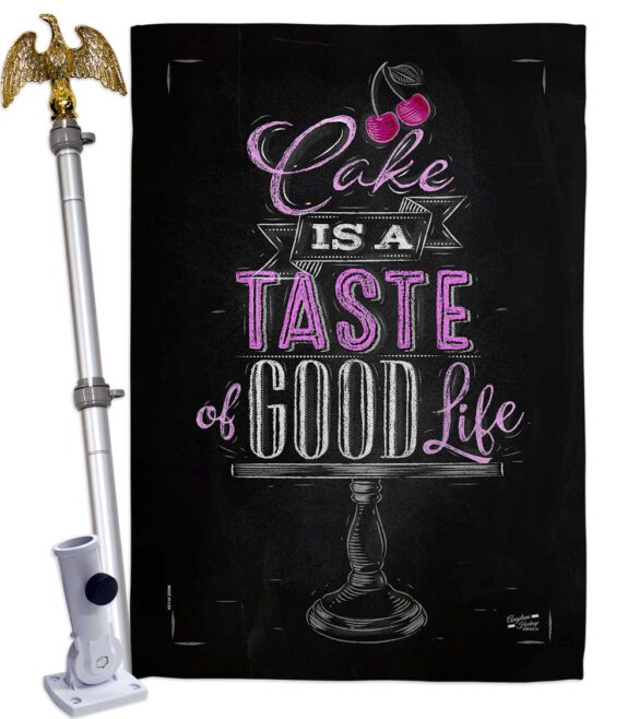 Cake Taste Good - Vegetable Food Vertical Impressions Decorative Flags HG137270 Made In USA - Image 9