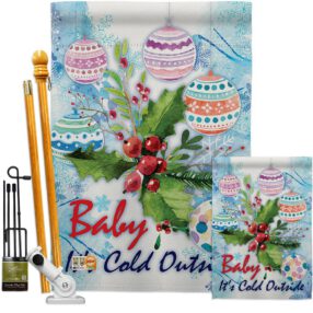 House Flag Winter Wonderland FK114005
