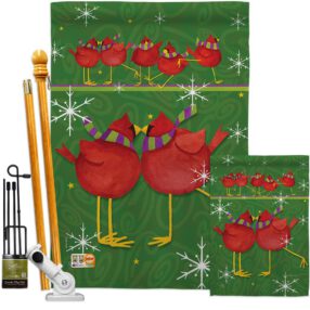 House Flag Winter Wonderland FK114216