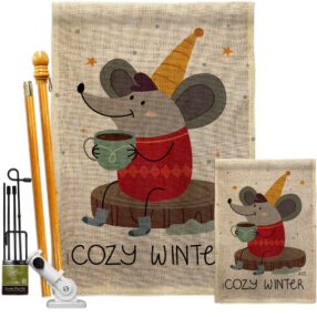 House Flag Winter Wonderland FK137373 B