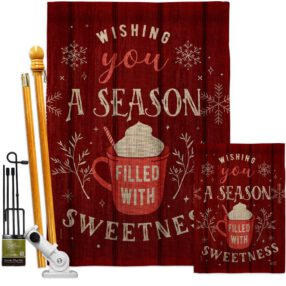 House Flag Winter Wonderland FK137374 B