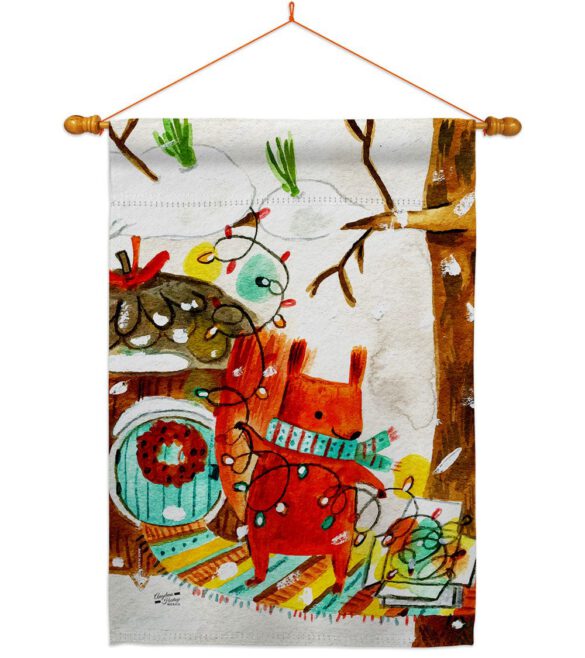 Decorating Christmas - Winter Wonderland Winter Vertical Impressions Decorative Flags HG130000 Made In USA - Image 12