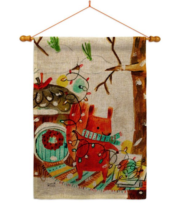 Decorating Christmas - Winter Wonderland Winter Vertical Impressions Decorative Flags HG130000 Made In USA - Image 24