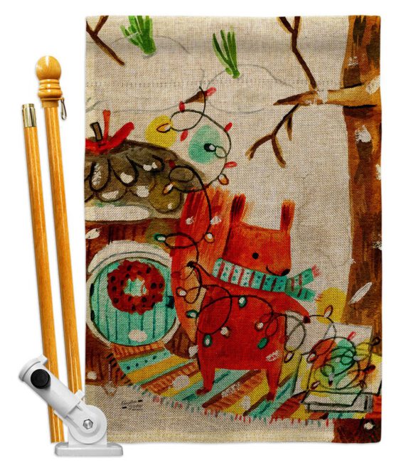 Decorating Christmas - Winter Wonderland Winter Vertical Impressions Decorative Flags HG130000 Made In USA - Image 17
