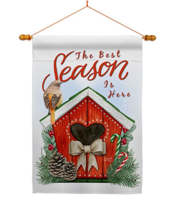 Best Season - Winter Wonderland Winter Vertical Impressions Decorative Flags HG137353 Made In USA - Image 10