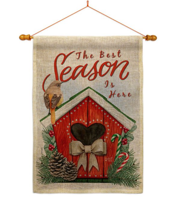 Best Season - Winter Wonderland Winter Vertical Impressions Decorative Flags HG137353 Made In USA - Image 20