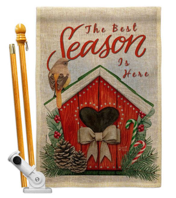 Best Season - Winter Wonderland Winter Vertical Impressions Decorative Flags HG137353 Made In USA - Image 15