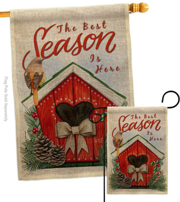 Best Season - Winter Wonderland Winter Vertical Impressions Decorative Flags HG137353 Made In USA - Image 13