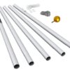 Aluminum 5 Section Residential & Commercial Flag - Base FA199025 Brushed Flag Accessories
