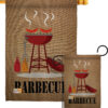 Barbecue - Fun In The Sun Summer Vertical Impressions Decorative Flags HG106076 Made In USA
