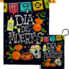 All Souls' Day - Halloween Fall Vertical Impressions Decorative Flags HG112112 Made In USA