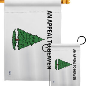 AN Appeal To Heaven - Historic Americana Vertical Impressions Decorative Flags HG140903 Made In USA