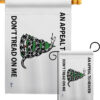AN Appeal To Heaven Don't Tread On Me - Historic Americana Vertical Impressions Decorative Flags HG140904 Made In USA