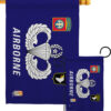 Airborne - Military Americana Vertical Impressions Decorative Flags HG140302 Made In USA