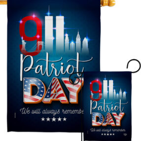 911 Remember Honor - Military Americana Vertical Impressions Decorative Flags HG192275 Made In USA