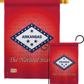Arkansas - States Americana Vertical Impressions Decorative Flags HG108137 Made In USA